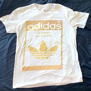 Gold Adidas Shirt